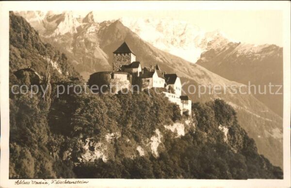 Liechtenstein  Schloss Vaduz