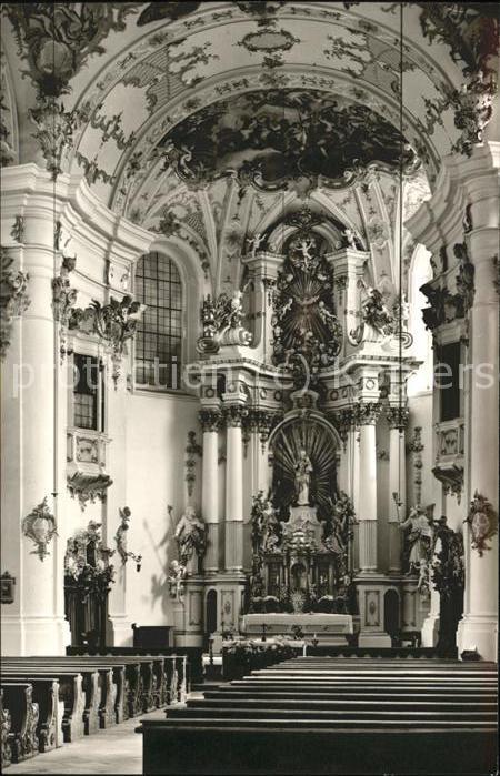 Frauenzell Allgaeu Pfarrkirche Inneres