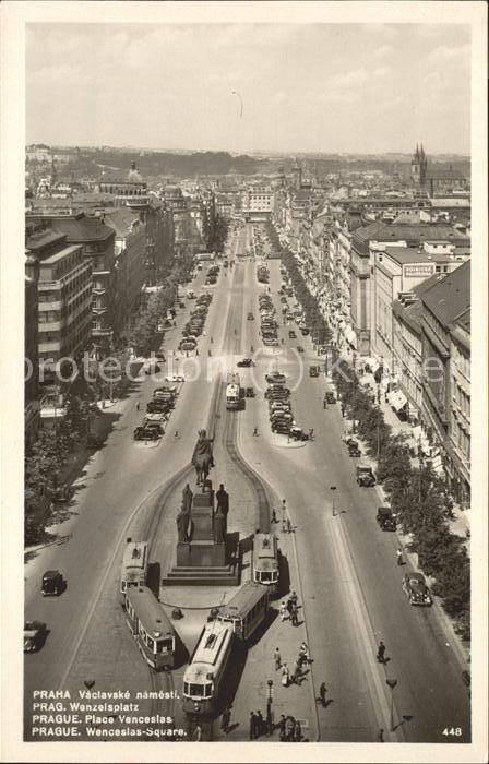 Prag Prahy Prague Wenzelsplatz