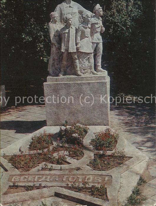 Russland Skulpturengruppe