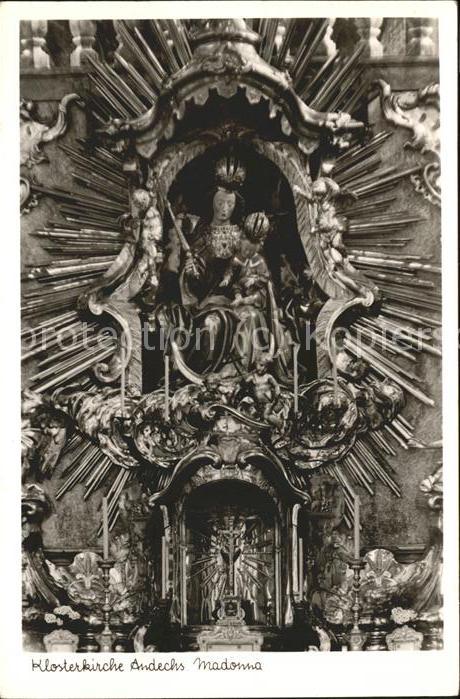 Andechs Klosterkirche Andechs Madonna