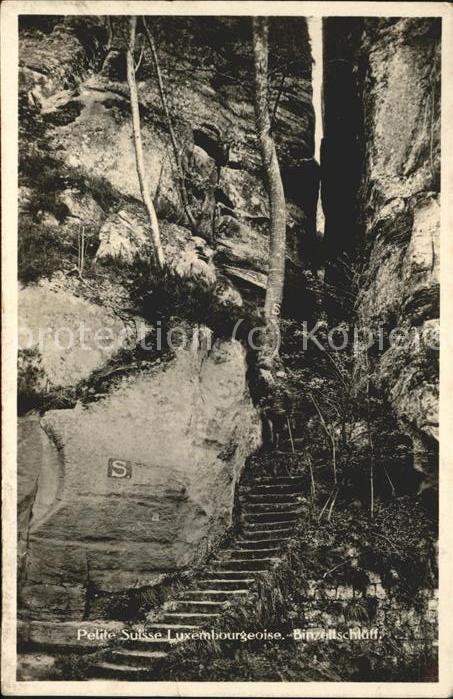LUXEMBOURG  Luxemburg Petit Suisse Luxembourgoise Binzeltschl