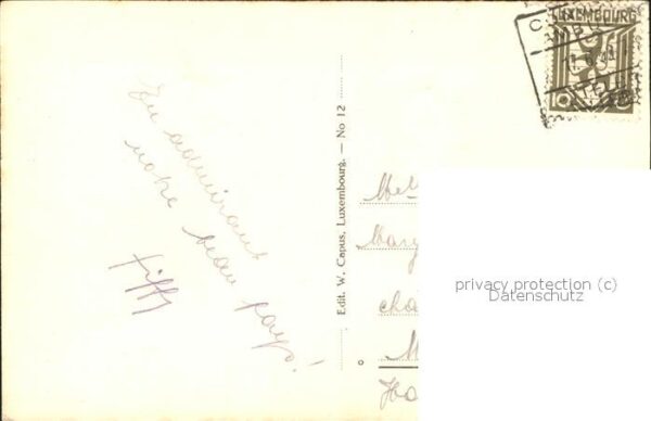 LUXEMBOURG  Luxemburg Petit Suisse Luxembourgoise Binzeltschl – Bild 2
