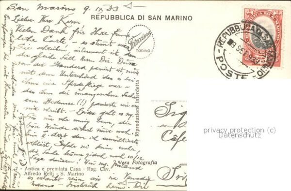 San Marino Panorama della Citta Visto dalla Second – Bild 2