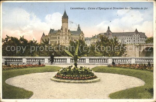 LUXEMBOURG  Luxemburg Caisse d Epargne et Direction des Chemi
