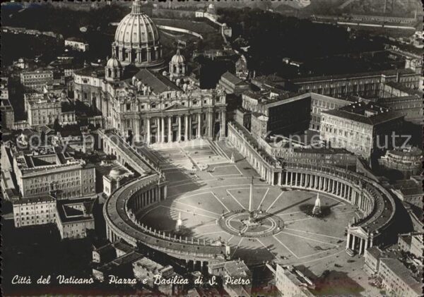 Vatican Citta del Vaticano Piazza e Basilica di
