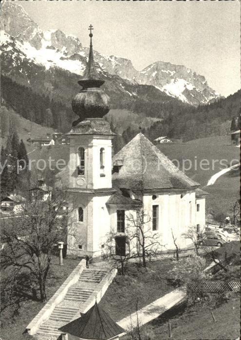 Berchtesgaden Maria Gern mit Untersberg