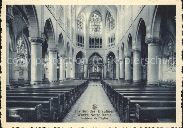 Wavre Wallon Institut des Ursulines Notre Dame Inter