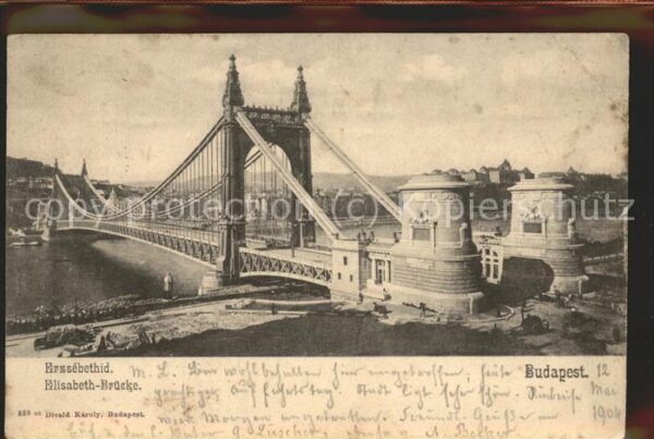 Budapest Elisabeth Brücke