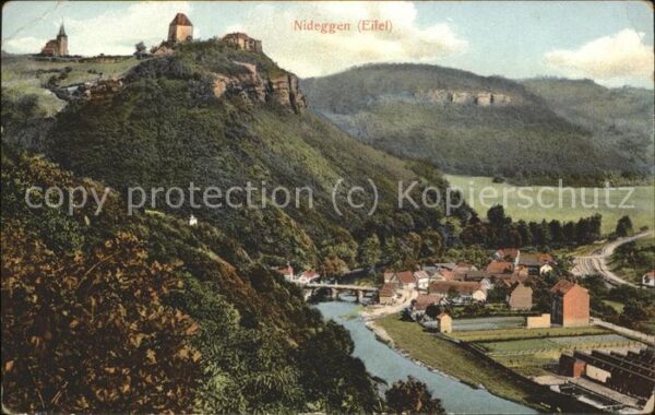 Nideggen Eifel Panorama