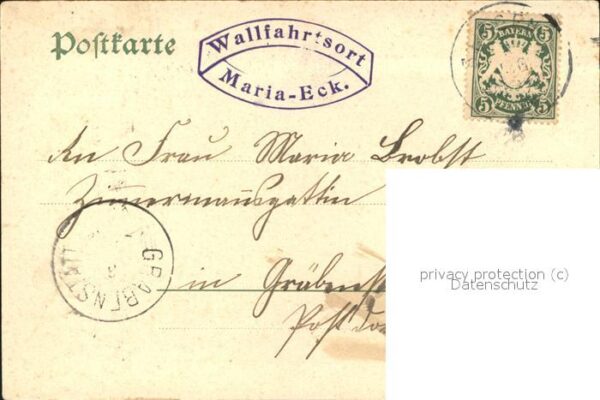 Maria Eck Inneres der Wallfahrtskirche – Bild 2