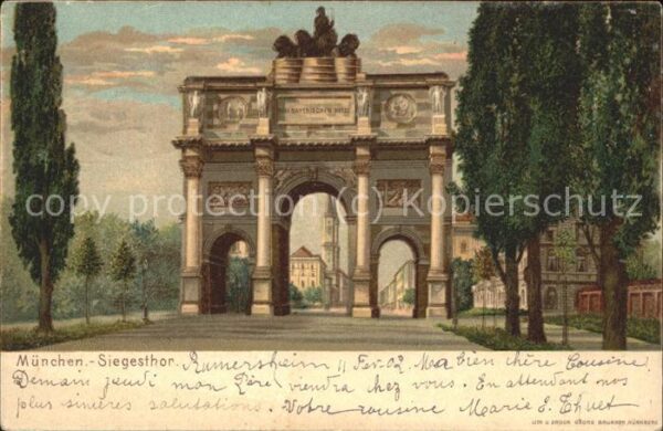 Muenchen Siegesthor