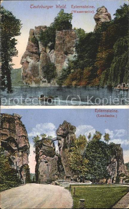 Teutoburgerwald Externsteine See und Landseite