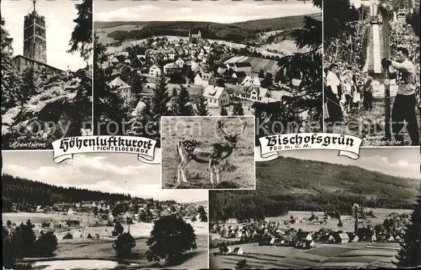 Bischofsgruen Asenturm Sommersprungschanze Gesamtansi