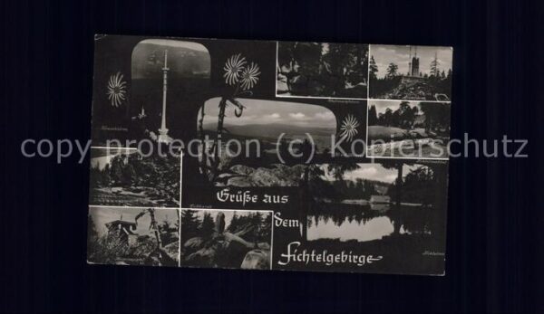 Fichtelgebirge Teilansichten