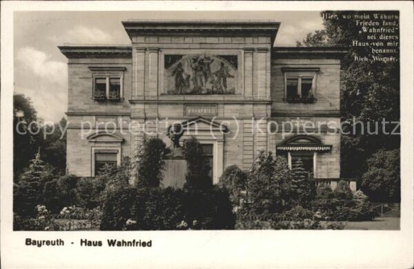 Bayreuth Haus Wahnfried