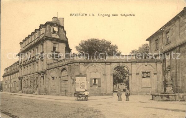 Bayreuth Hofgarten Eingang