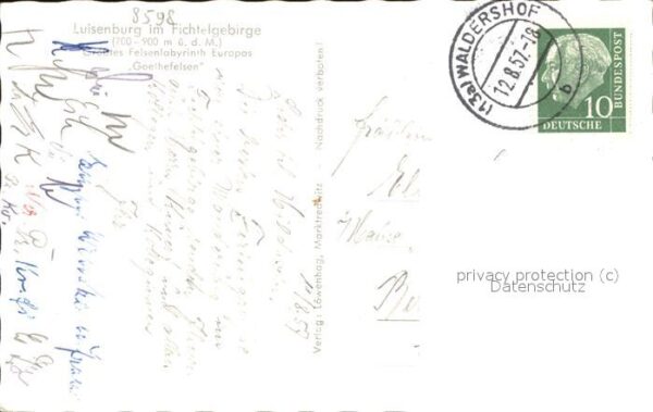Luisenburg Goethefelsen – Bild 2