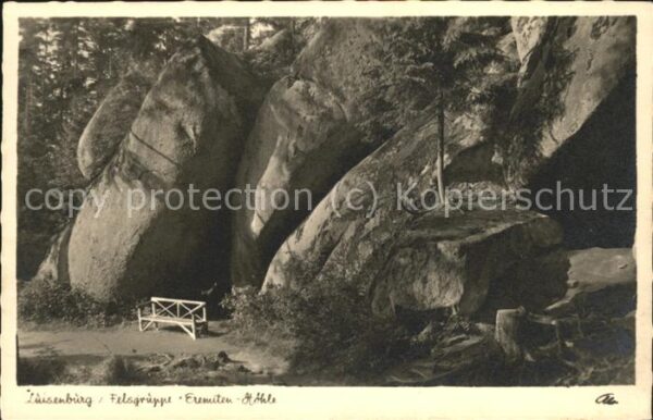 Luisenburg Felsgruppe Eremiten