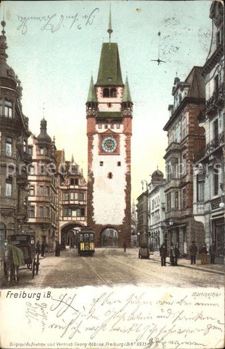 Freiburg Breisgau Martinstor