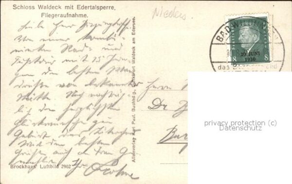 Edertal Edertalsperre Schloss Waldeck Fliegerau – Bild 2