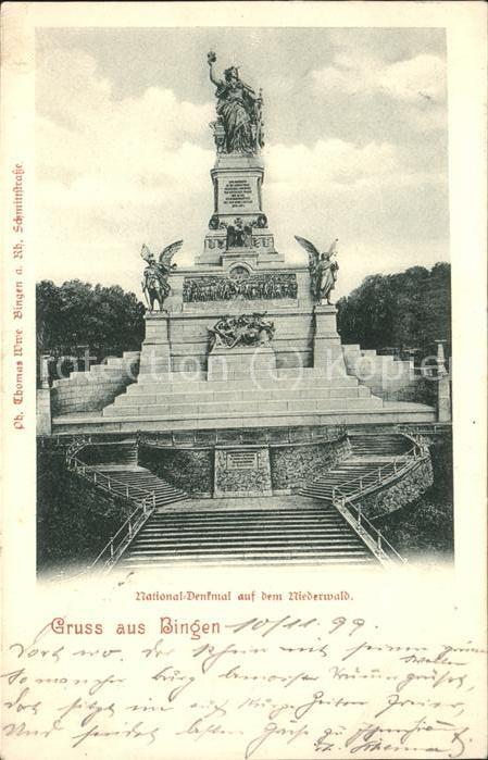 Bingen Rhein Nationaldenkmal auf dem Niederwald