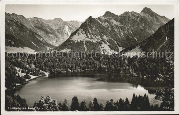 Oberstdorf Freibergsee Alpen