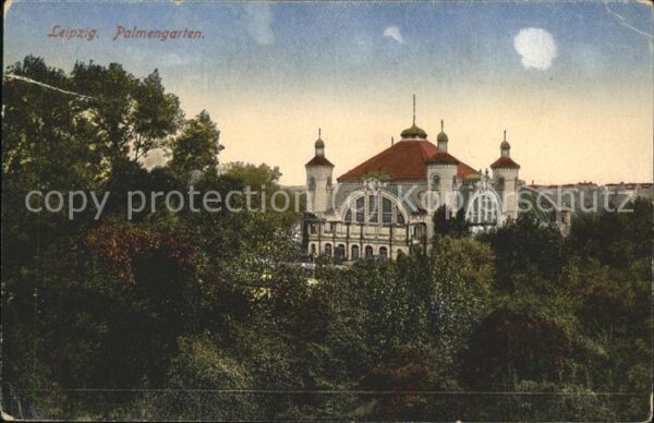 Leipzig Palmengarten Feldpost