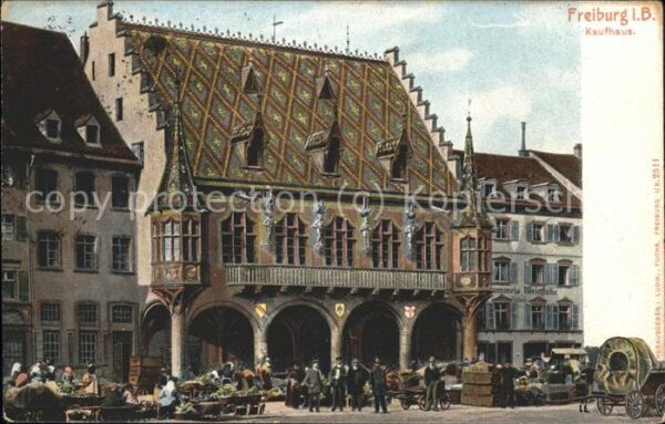Freiburg Breisgau Hist Kaufhaus