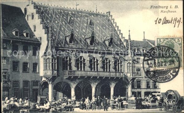 Freiburg Breisgau Hist Kaufhaus