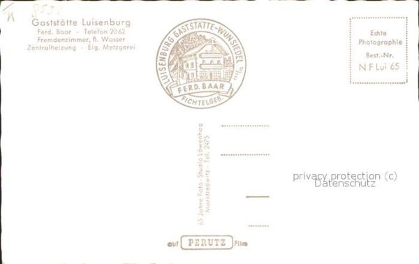 Luisenburg Drei Brüder Napoleonshut Gaststätte Alt – Bild 2