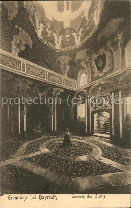 Bayreuth Eremitage Inneres der Grotte