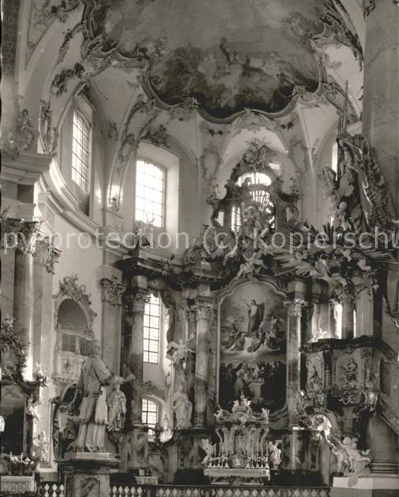 Bad Staffelstein Basilika Vierzehnheiligen Hauptaltar