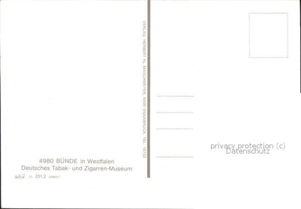 Buende Herford Dt Tabak und Zigarren Museum – Bild 2