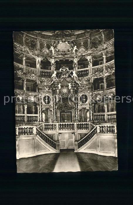 Bayreuth Markgräfl Opernhaus Fürstenloge
