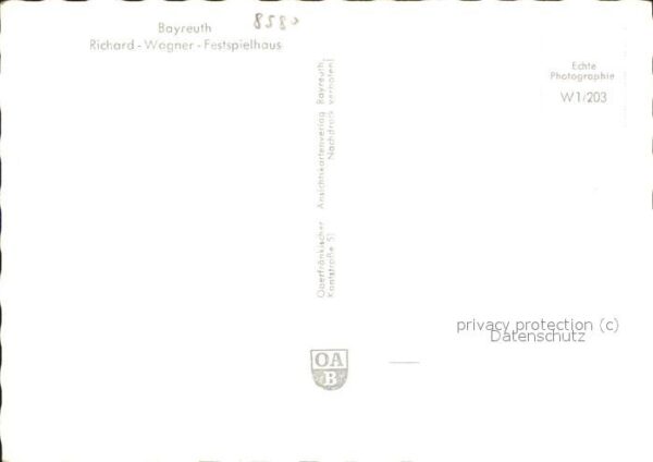 Bayreuth Richard Wagner Festpielhaus – Bild 2