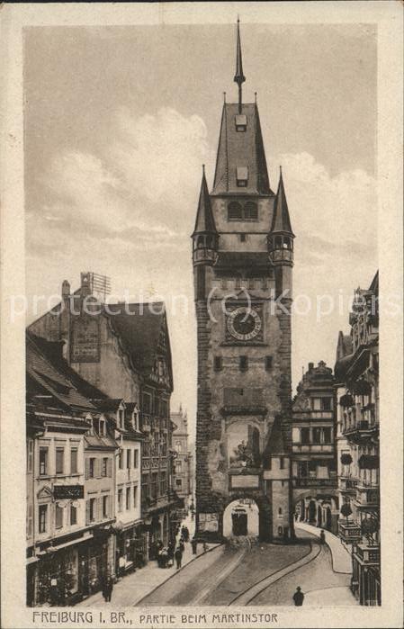 Freiburg Breisgau Martinstor