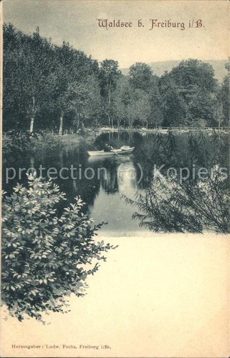 Freiburg Breisgau Waldseepartie