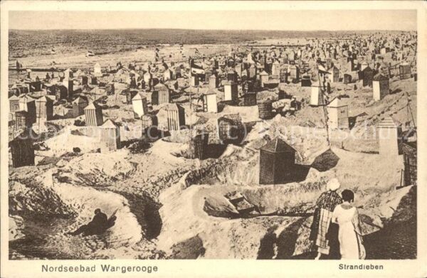 Wangerooge Nordseebad Strandleben