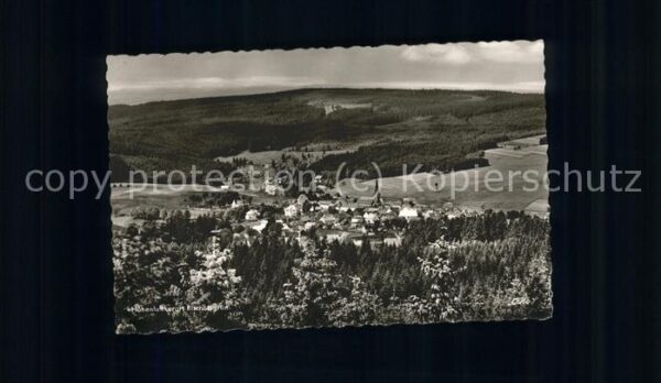 Bischofsgruen Blick vom Ochsenkopf
