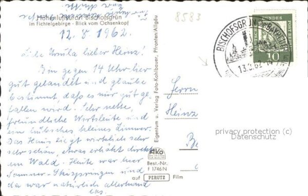 Bischofsgruen Blick vom Ochsenkopf – Bild 2