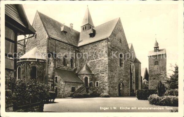 Enger Kirche mit alleinstehendem Turm