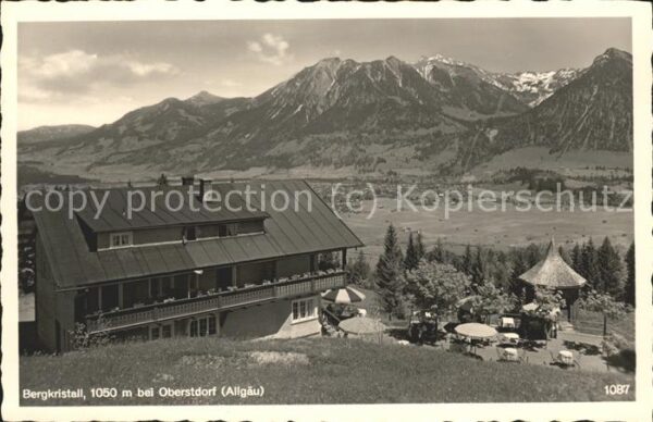 Oberstdorf Gaststätte Bergkristall