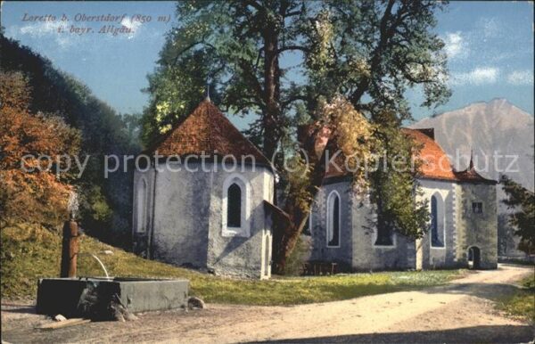 Loretto Oberstdorf Brunnen Kapelle