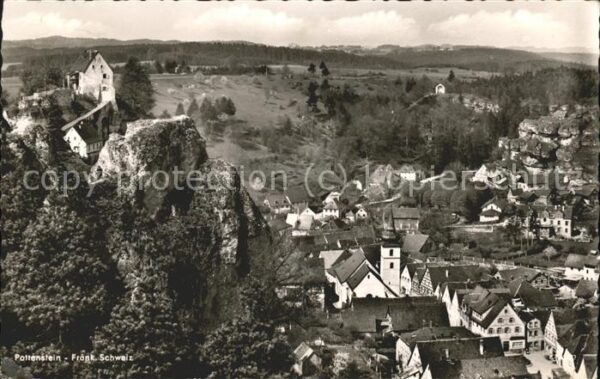 Pottenstein Oberfranken Ortsansicht