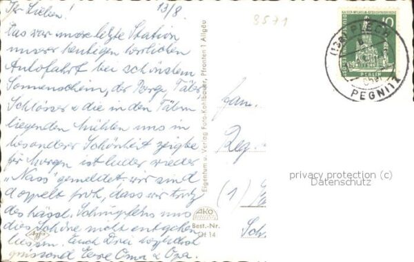 Pottenstein Oberfranken Ortsansicht – Bild 2
