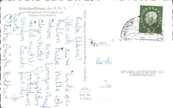 Fleckl Ochsenkopfhaus des FGV – Bild 2