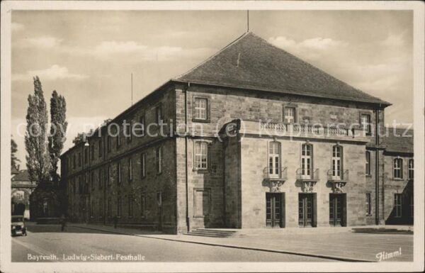 Bayreuth Ludwig Siebert Festhalle