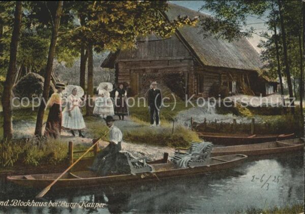 Burg Spreewald Blockhaus bei Burg Kauper
