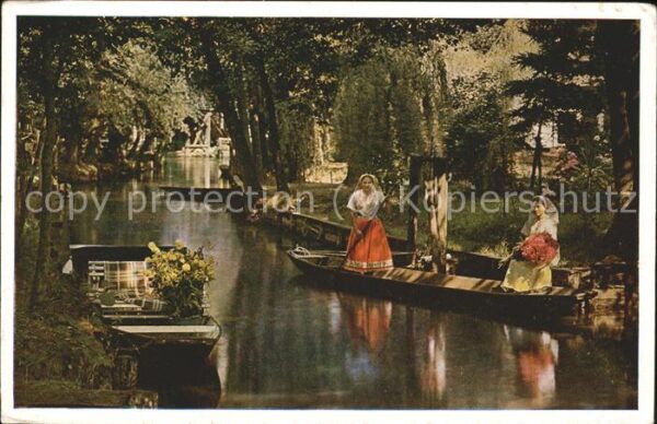 Spreewald Wasserstrasse Bootspartie